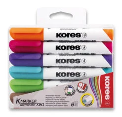 Kores K-Filzstifte Whiteboard - Set Mit 6 Farben