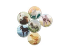 Ergobag Klettie-Set (6-tlg.) MATT - Bauernhoftiere