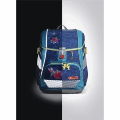 Step By Step Schulranzen-Set „2IN1 PLUS REFLECT“, Rainbow Colibri, Schulranzen & Schulrucksack, Extra Reflektierend -Schulbedarf 41084