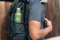 Klean Kanteen Edelstahl Isolierflasche Classic 592ml Loop Cap - Fresh Pine Matt (dunkelgrün) -Schulbedarf 44090