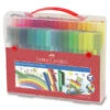 Faber-Castell Connector Filzstift- Set Koffer, 92-teilig
