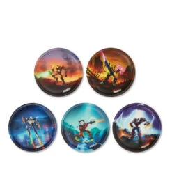 Ergobag Klettie-Set (5-tlg.) MATT - Superkräfte