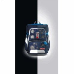 Step By Step Aufkleber-Set, Reflektierend Und Wasserfest, Selbstklebende Textilsticker, Schwarz -Schulbedarf 49238