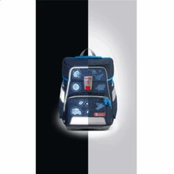 Step By Step Aufkleber-Set, Reflektierend Und Wasserfest, Selbstklebende Textilsticker, Blau -Schulbedarf 49244