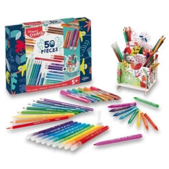 MAPED Kunstkoffer Creativ (50 Teile) -Schulbedarf 51214