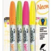 Sharpie Neon Permanentmarker Set Mit 4 Farben