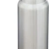 Thermosflasche Klean Kanteen TKWide W/Chug Cap - Brushed Stainless 946 Ml