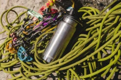 Thermosflasche Klean Kanteen TKWide W/Chug Cap - Brushed Stainless 946 Ml -Schulbedarf 53530