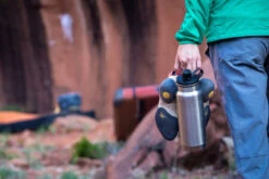 Thermosflasche Klean Kanteen TKWide W/Chug Cap - Brushed Stainless 946 Ml -Schulbedarf 53532