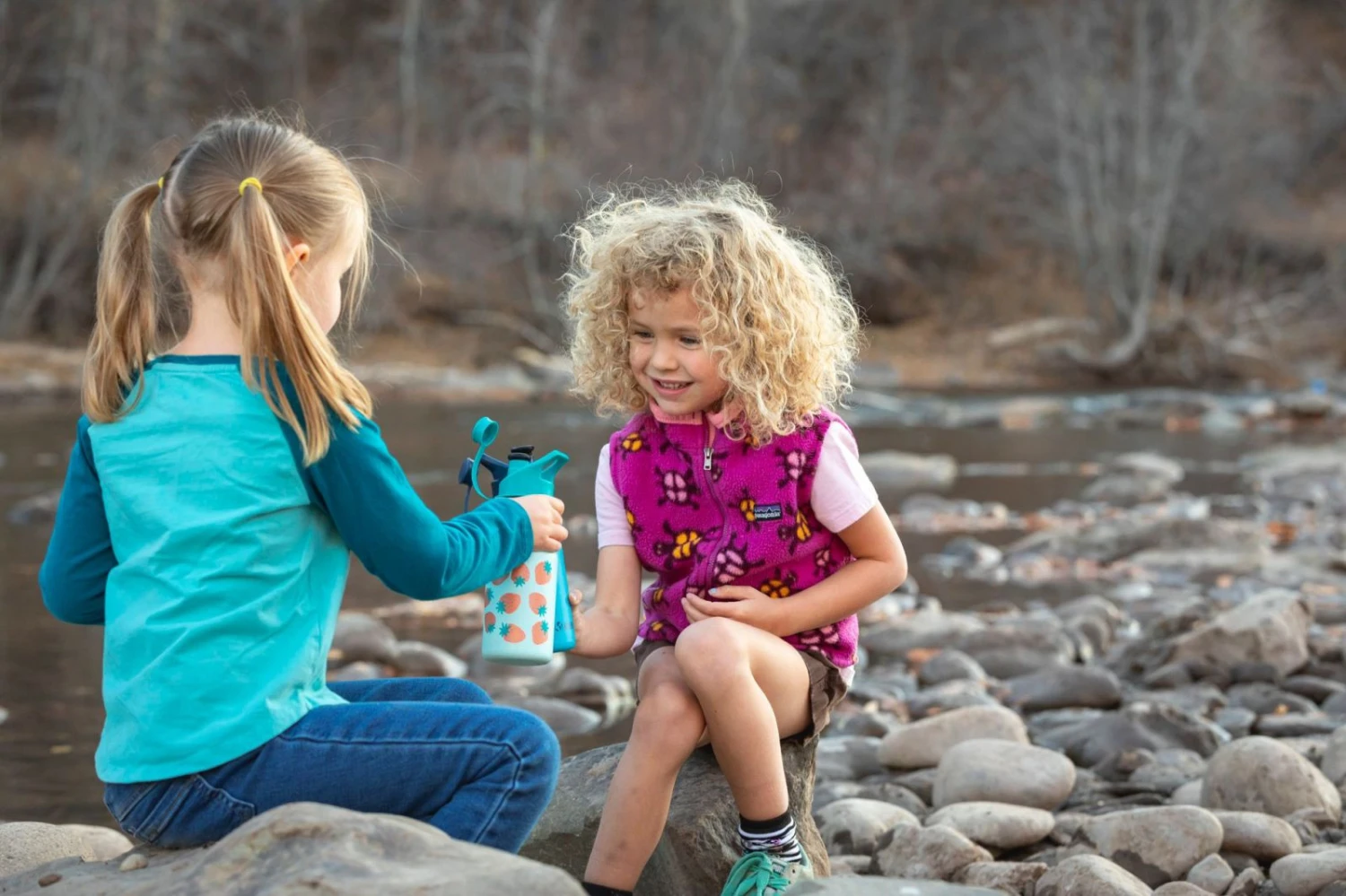 Edelstahl Trinkflasche Klean Kanteen Kid Classic Sport Cap 355ml Sport Cap - Orchid Hearts 2 Edelstahl Trinkflasche Klean Kanteen Kid Classic Sport Cap 355ml Sport Cap - Orchid Hearts – Bild 2