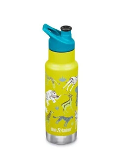 Edelstahl Isolierflasche Klean Kanteen Kid Classic 355ml Sport Cap - Safari