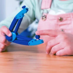 Pelikan Griffix® Zirkel Mit Spitzenschutz, Blau -Schulbedarf 58375