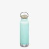 Edelstahl Isolierflasche Klean Kanteen Classic 592ml Loop Cap, Blue Tint