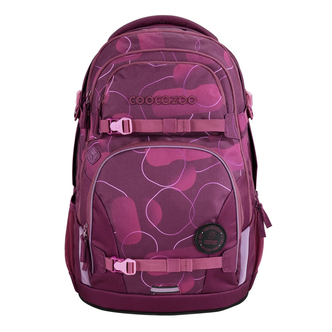 Schulrucksack Coocazoo PORTER, Berry Bubbles, AGR-Zertifikat 1 Schulrucksack Coocazoo PORTER, Berry Bubbles, AGR-Zertifikat