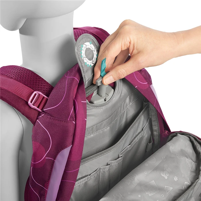 Schulrucksack Coocazoo JOKER, Berry Bubbles, AGR-Zertifikat 7 Schulrucksack Coocazoo JOKER, Berry Bubbles, AGR-Zertifikat – Bild 7