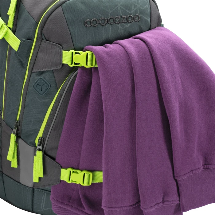 Schulrucksack Coocazoo MATE, Stone Olive, AGR-Zertifikat 8 Schulrucksack Coocazoo MATE, Stone Olive, AGR-Zertifikat – Bild 8