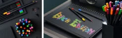 Faber-Castell Black Edition Buntstifte, 12er Kartonetui -Schulbedarf 60943