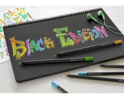 Faber-Castell Black Edition Buntstifte, 12er Kartonetui -Schulbedarf 60948