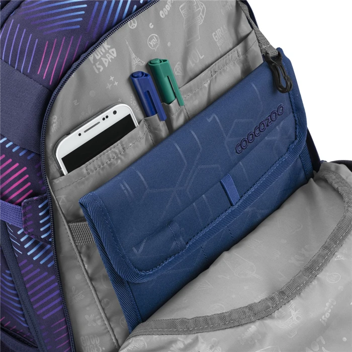 Schulrucksack Coocazoo MATE, Indigo Illusion, AGR-Zertifikat 4 Schulrucksack Coocazoo MATE, Indigo Illusion, AGR-Zertifikat – Bild 4