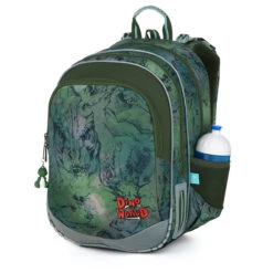Schulset Topgal ELLY 22015 B - Schulrucksack + Federmäppchen + Schuhbeutel + Regenhülle -Schulbedarf 61322