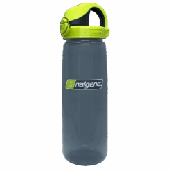Trinkflasche Nalgene On The Fly - Charcoal – Lime, 650 Ml