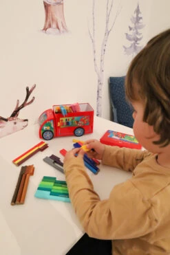 Faber-Castell Connector Filzstift- Set Lastwagen, 43-teilig -Schulbedarf 62239