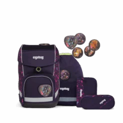 Schulranzen Ergobag Cubo 5teiliges Set - PferdeflüstBärer