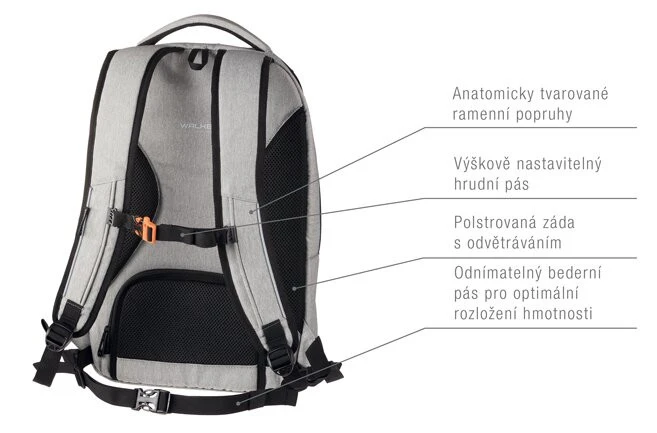 Schulrucksack WALKER College, Blue Ivy/Pink 4 Schulrucksack WALKER College, Blue Ivy/Pink – Bild 4