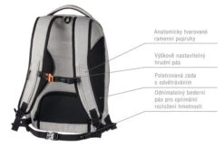 Schulrucksack WALKER College, Grey/Blue Camouflage -Schulbedarf 64904