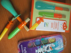 Set Von Künstlerbedarf Für Vorschulkinder -Schulbedarf 65366