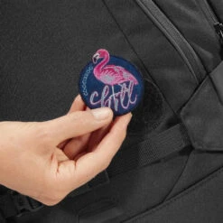 COLOUR UP-Set Coocazoo Flamingo: Anhänger & Patch -Schulbedarf 65826