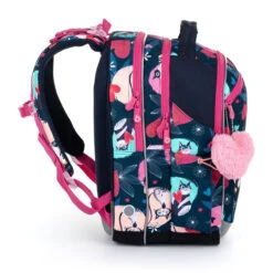 Großes Schulset Topgal COCO 22054 G - Schulrucksack + Federmäppchen + Schuhbeutel + Regenhülle -Schulbedarf 71708