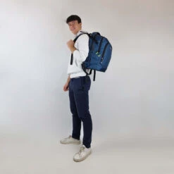 Rucksack WALKER, Campus Evo 2.0, Steel Blue -Schulbedarf 75385