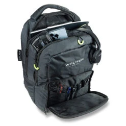 Rucksack WALKER College 2.0, All Black -Schulbedarf 75393