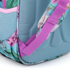 Großes Schulset Topgal ELLY 23004 G - Schulrucksack + Federmäppchen + Schuhbeutel + Regenhülle -Schulbedarf 75566