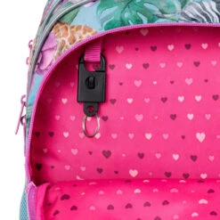 Großes Schulset Topgal ELLY 23004 G - Schulrucksack + Federmäppchen + Schuhbeutel + Regenhülle -Schulbedarf 75570