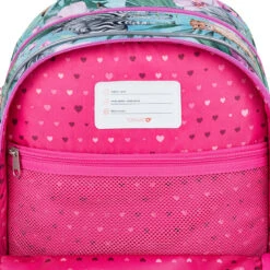 Großes Schulset Topgal ELLY 23004 G - Schulrucksack + Federmäppchen + Schuhbeutel + Regenhülle -Schulbedarf 75571