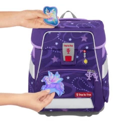 Schulranzen Space - 5-teiliges Set, Step By Step, Pegasus Emily, AGR-Zertifikat -Schulbedarf 76311