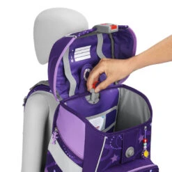 Schulranzen Space - 5-teiliges Set, Step By Step, Pegasus Emily, AGR-Zertifikat -Schulbedarf 76312