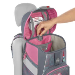 Schulranzen Space - 5-teiliges Set, Step By Step, Glitter Heart Hazle, AGR-Zertifikat 15 Schulranzen Space - 5-teiliges Set, Step By Step, Glitter Heart Hazle, AGR-Zertifikat -Schulbedarf 76334