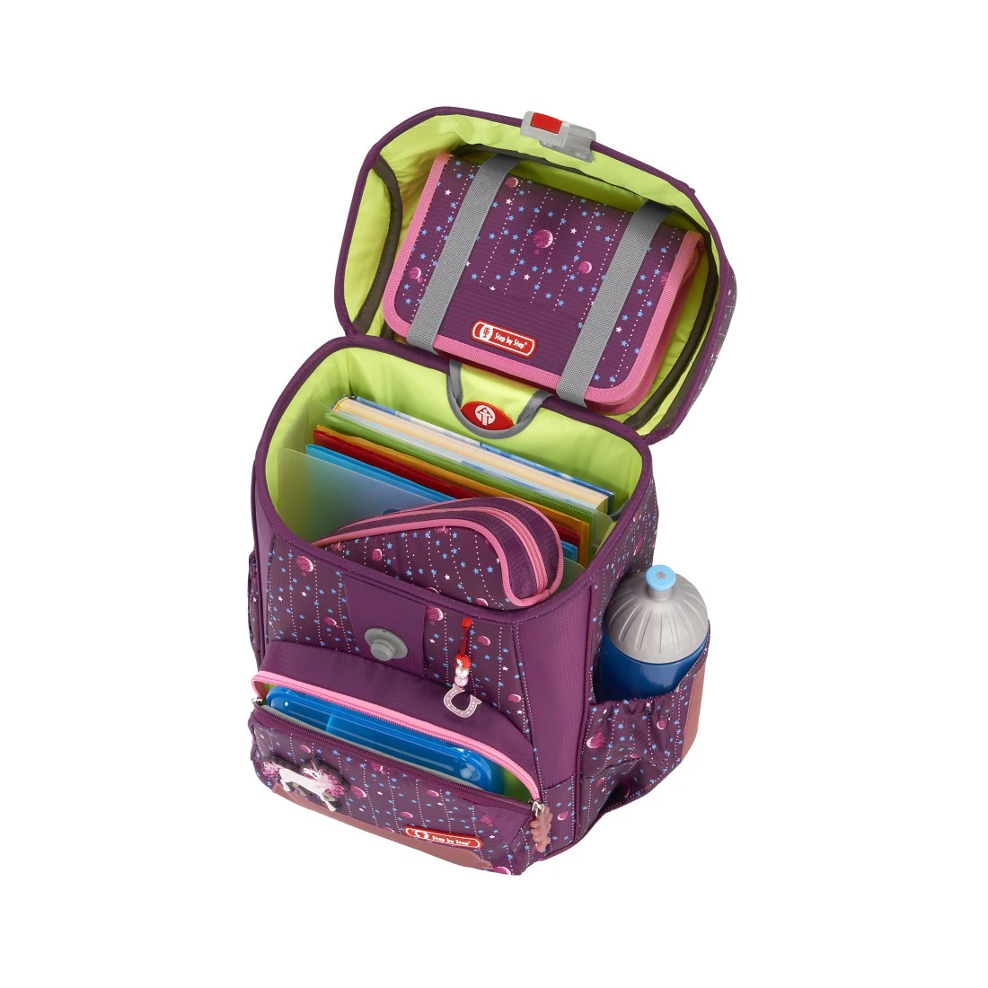 Schulranzen CLOUD (5-teiliges Set) Step By Step "Unikorn Nuala" (AGR-Zertifikat) 5 Schulranzen CLOUD (5-teiliges Set) Step By Step "Unikorn Nuala" (AGR-Zertifikat) – Bild 5