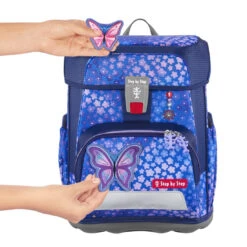 Schulranzen CLOUD (5-teiliges Set) Step By Step "Butterfly Maja" (AGR-Zertifikat) -Schulbedarf 76365