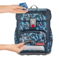 Schulranzen CLOUD (5-teiliges Set) Step By Step "Police Truck Diego" (AGR-Zertifikat) -Schulbedarf 76373