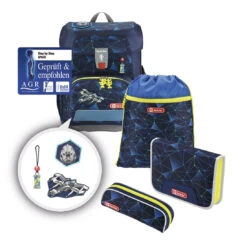 Schulranzen CLOUD (5-teiliges Set) Step By Step "Starship Sirius" (AGR-Zertifikat) -Schulbedarf 76388