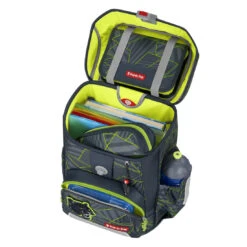 Schulranzen CLOUD (5-teiliges Set) Step By Step "Dark Cat Chiko" (AGR-Zertifikat) -Schulbedarf 76401