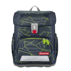 Schulranzen CLOUD (5-teiliges Set) Step By Step "Dark Cat Chiko" (AGR-Zertifikat) -Schulbedarf 76403