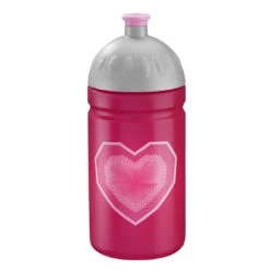 Trinkflasche Step By Step 0,5 L, Glitter Heart Hazle