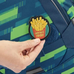 Schulrucksack Coocazoo MATE, Lime Stripe, AGR-Zertifikat -Schulbedarf 77005