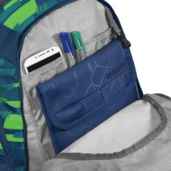 Schulrucksack Coocazoo MATE, Lime Stripe, AGR-Zertifikat -Schulbedarf 77007