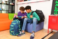 Schulrucksack Coocazoo MATE, Lime Stripe, AGR-Zertifikat -Schulbedarf 77062